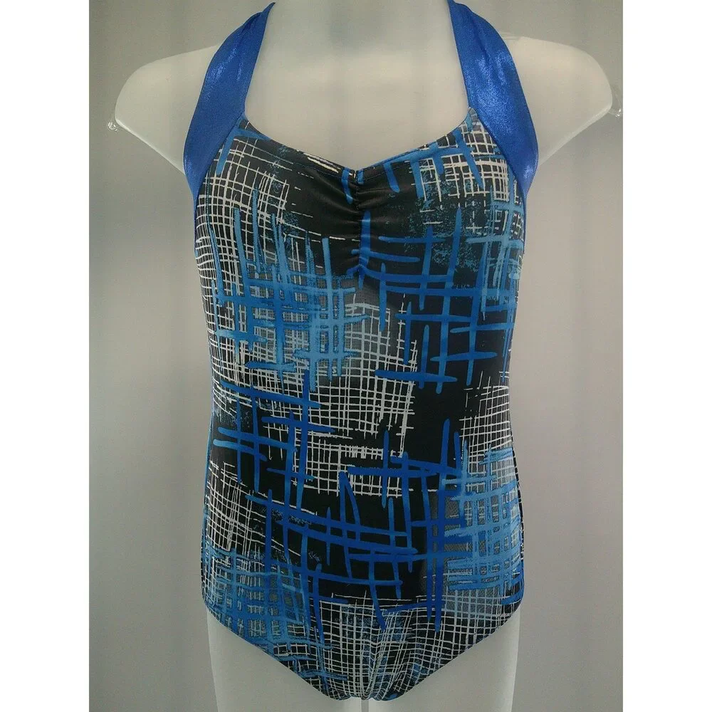 Pre-Owned Dance Costume Hip Hop Large Child Blue A Wish Come True 12709 2 pc Me